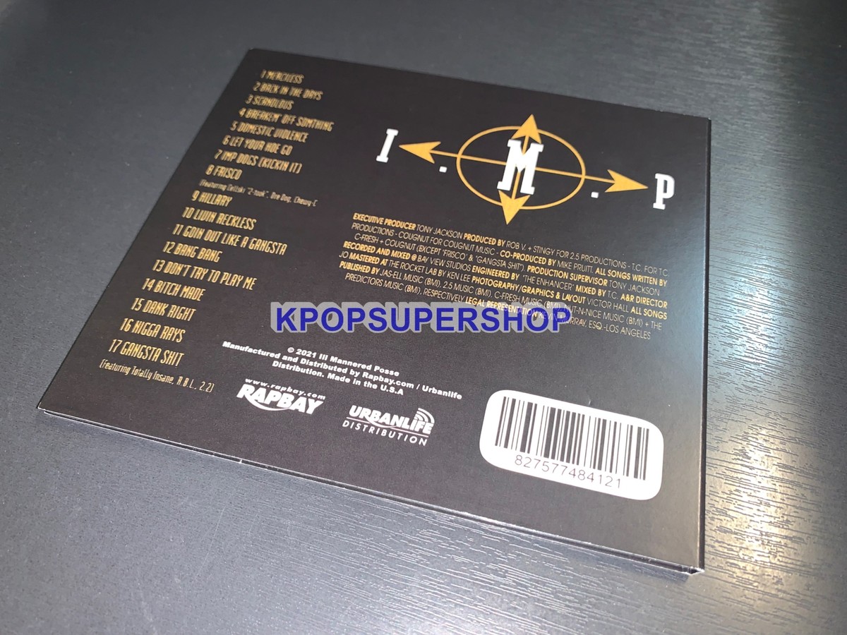 I.M.P. Album Back in the Days CD Digipack Great OOP Rare San