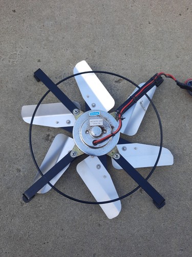Perma-Cool Electric 16" Fan Kit With Controler And Temp Sensor Ford Chevy Dodge - Picture 4 of 4