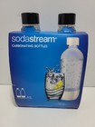 Sodastream 1L Carbonating Bottles Black Twin Pack 2 x 1L BPA Free