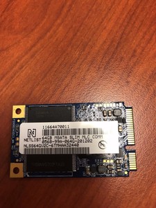 Netlist 4GB mSATA Mini Half Size MLC SSD Netlist 4GB mSATA Mini Half Size MLC SSD