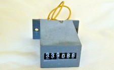 6 Digit 6VDC Electromechanical Counter, EM-12 HAPP