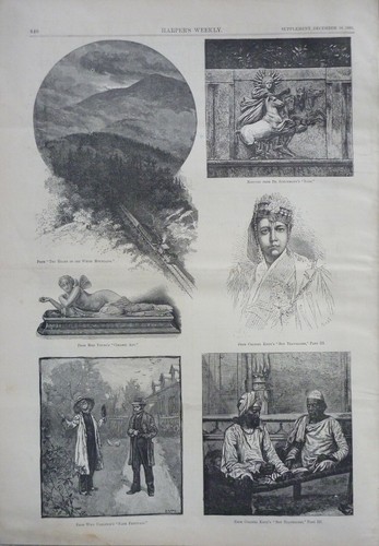 1881 Harper's Weekly Journal Magazine December 10, Garfield Assassin Guiteau - Picture 11 of 11