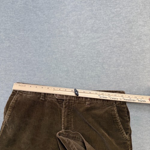 VTG Marlboro Classics Corduroy Pants Mens 38 (36x29) Brown Wide Wale Trousers - Picture 10 of 12