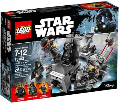 75183 Darth Vader Transformation m Lego Star Wars emperador Palpatine nuevo embalaje original