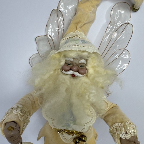 Babbo Natale Lynn West FIRMATO 1985 Gold Lasting Endearments bambola di Natale ELF - Foto 2 di 16