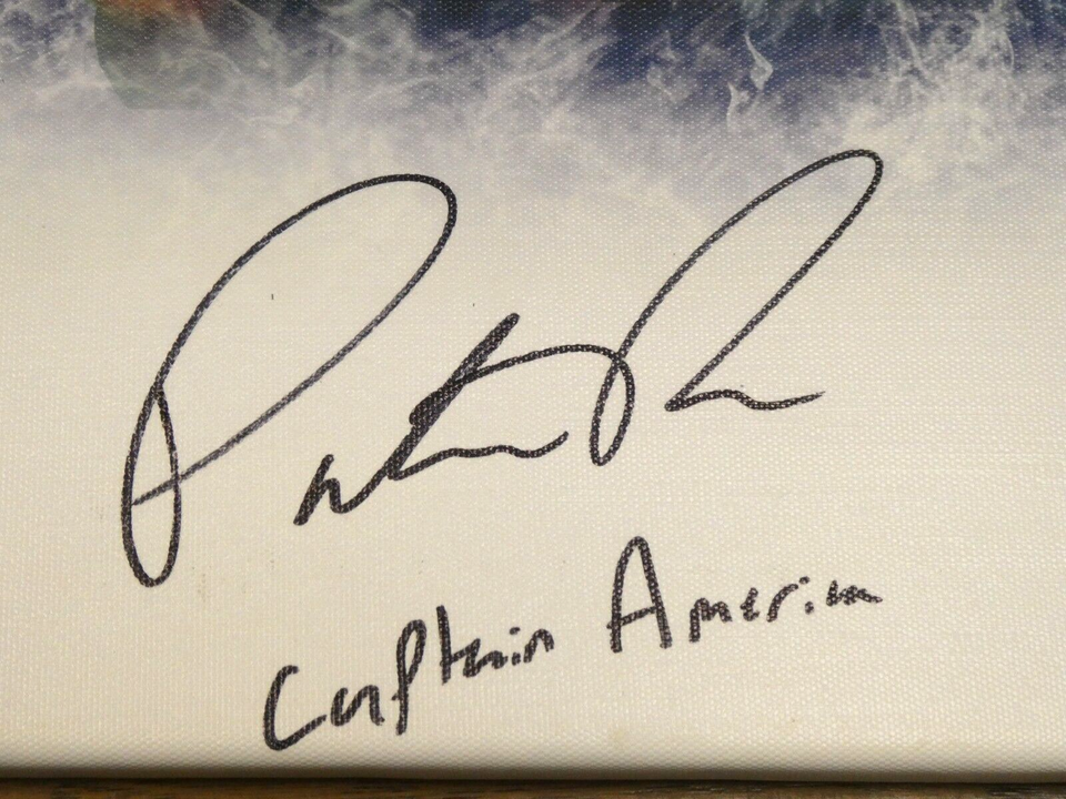 Patrick Reed Masters Winner Signed Captain America 16x20 Art with JSA ...