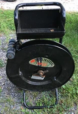 SIGNODE DF-15 Steel Strapping Dispenser banding machine cart 3/8 - 3/4