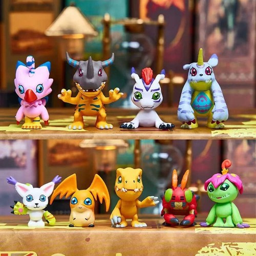 9 piezas Digimon Aventura Anime Figuras PVC Modelo Set Juguete Regalo para Niños - Imagen 3 de 10