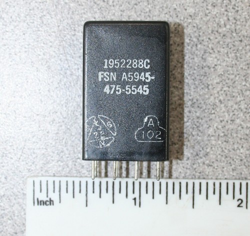 New / NOS HI-G RELAY # 2BC-1563 FSN: A5945-475-5545 A102 - Picture 2 of 3