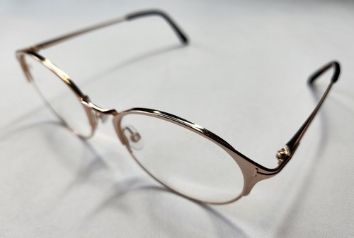 TOM FORD TF5541-B 028 GOLD UNISEX EYEGLASSES w BLUE BLOCK LENS MADE IN ITALY - Picture 5 of 11