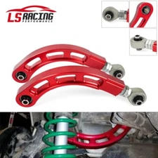 Adjustable Rear Bearing Camber Arm Kit Fit for Mitsubishi Lancer 02-06 08-17 Red