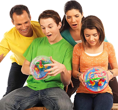 3D Maze Ball, Brain Teaser Puzzle Ball for Boys Maze Sphere Game Education Toy f - Picture 7 of 12