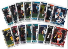2024 Optic Football Base+Rated Rookie Singles   Complete Your Set   Free Ship