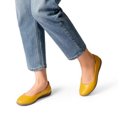 Women Classic Round Toe Slip On Flat Shoes Casual Comfort Ballet Dress Shoes - Picture 42 of 57