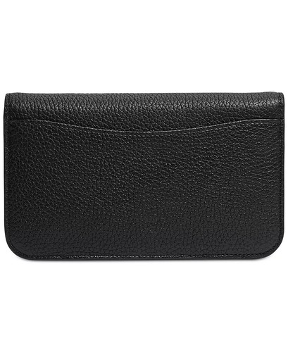 COACH Pebbled Leather Hayden Convertible Crossbody Bag Black Leather Gold - 第 5/7 張圖片