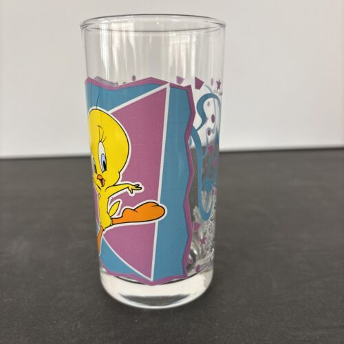 Smucker's Collectables Mil-Looney-Um 2000 WB Loony Tunes Tweety Bird Jelly Glass - Picture 2 of 6