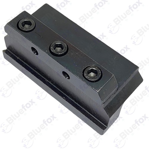 Soporte de herramienta de corte tipo abrazadera de torno 12 mm vástago toma hoja HSS 24 mm - Imagen 5 de 6