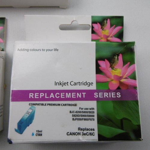 Cyan 3eC Magenta 3eM Yellow 3eY Ink Cartridges for Canon Inkjet Printers X3 - Picture 4 of 12