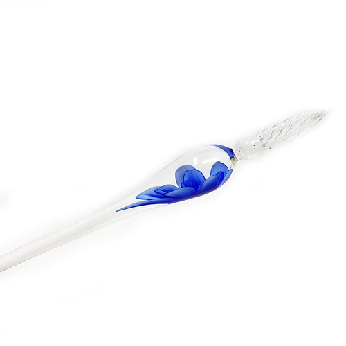 US 3D Glas Signature Stift Feder Elegant Kristall Dip Schild Stift mit Box Geschenk Urlaub - Bild 16 von 62