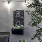 Automatically turns Stylish Firefly Floor & Wall Mounted Planter Solar Light, uk