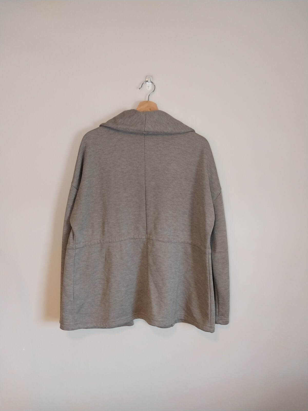 Fabletics Sage Jacket Grey Fleece Open Front Medi… - image 4