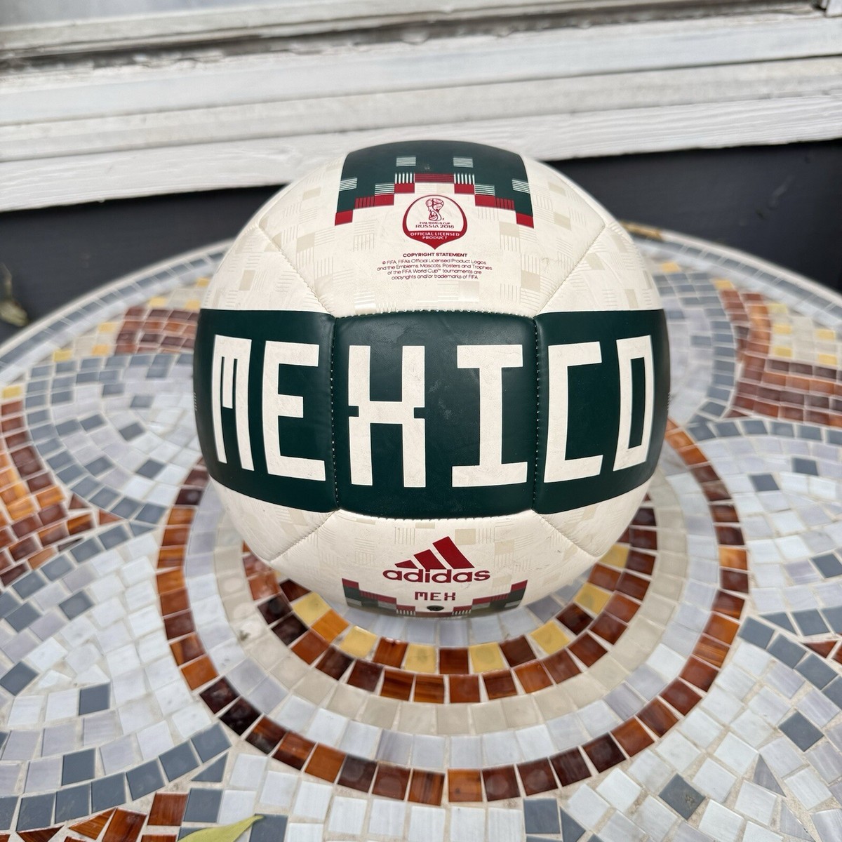 NEW RARE adidas MEXICO 2018 FIFA World Cup Russia Soccer Ball Size