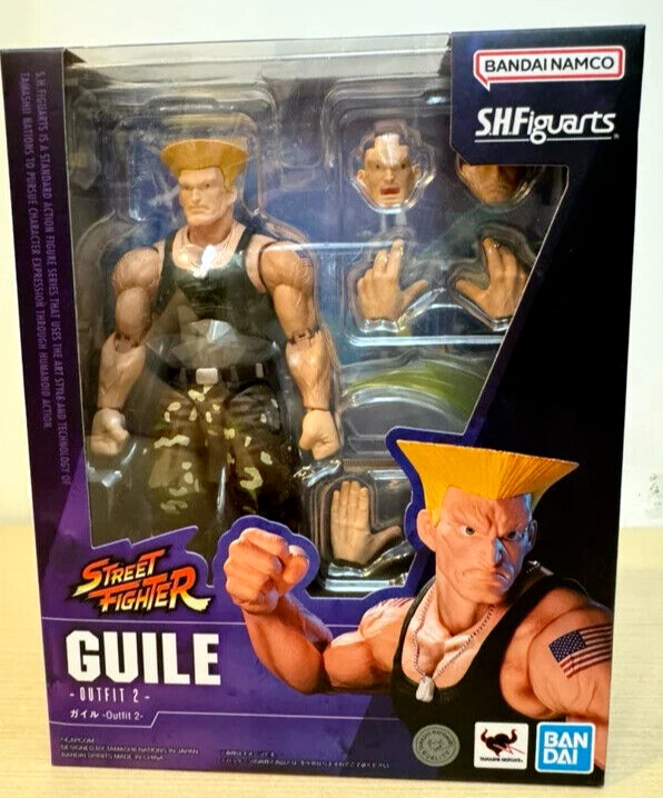 Bandai S.H.Figuarts Guile Outfit 2 Street Fighter SHF Action