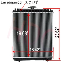 Radiator For Kubota Excavator KX121-3/KX161-3 U45-3ST U45-3 KX121-3ST RD41142300