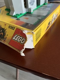 USED VTG 1987 Lego 6062 Battering Ram 99% Complete w/Instructions, Original Box
