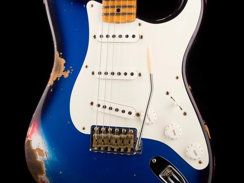 Fender Custom Shop 1956 Stratocaster Heavy Relic Desert Sunset Truetone Color Se - Picture 6 of 21