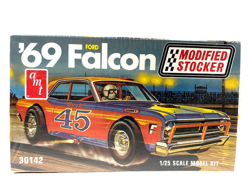 AMT 1969 '69 Ford Falcon Modified Stocker 1:25 Model Kit NEW Vintage Series - Picture 3 of 7