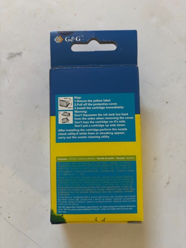 G&G NC-0006 BK Black Ink Cartridge for Canon printer - Picture 4 of 7