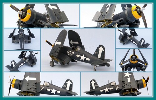 Tamiya 61061 Vought F4U-1D Corsair 1/48 - Picture 3 of 5