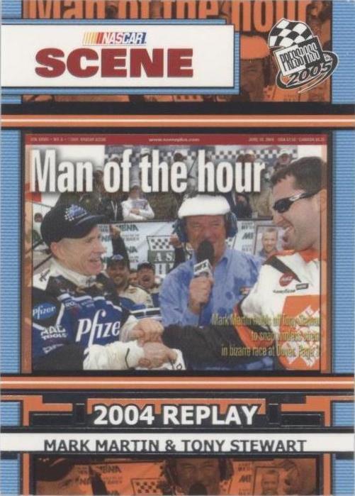 2005 Press Pass - Mark Martin Tony Stewart #83 - 1 of 1