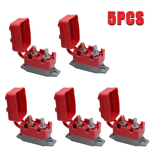 US 10/50A AMP 12V Automatic reset Circuit Breaker Cover Dual Battery Fuse IP66 - Picture 10 of 16