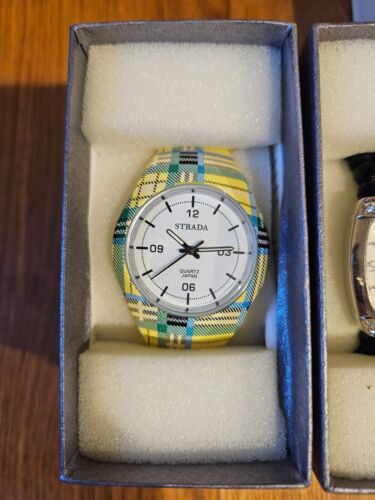 RARE NEW Lot Of 8 Waterbury TIMEX & STRADA Quartz Wrist Watches Made In Japan - Picture 15 of 22