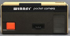 KODAK WINNER Pocket Camera Vintage Compact FILM USA Clean Works 