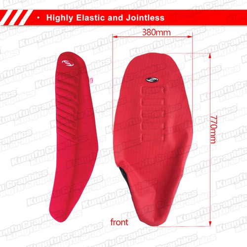 MX Enduro Gripper Seat Cover for Yamaha WR YZ YZF Suzuki RM RMZ CRF KX KXF - Picture 5 of 6