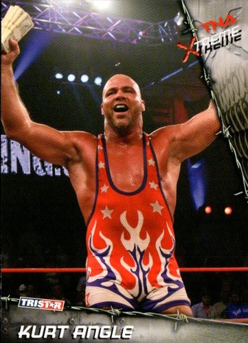 Tarjeta de lucha libre TriStar TNA 2010 Xtreme #34 Kurt Angle - Imagen 1 de 2