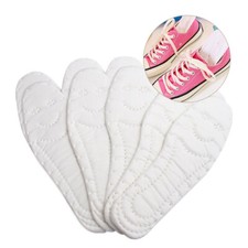 5 Pairs Universal Disposable Insoles Sweat Absorption Cuttable Shoes Insoles