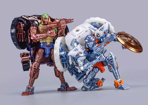 Figura de acción juguete TransArt Toys mouse de metal BWM-07B BWM07B Beast Wars Warrior - Imagen 18 de 18