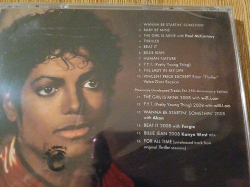 CD Michael Jackson Thriller  Neu Und Orginal Verpackt - Bild 3 von 3
