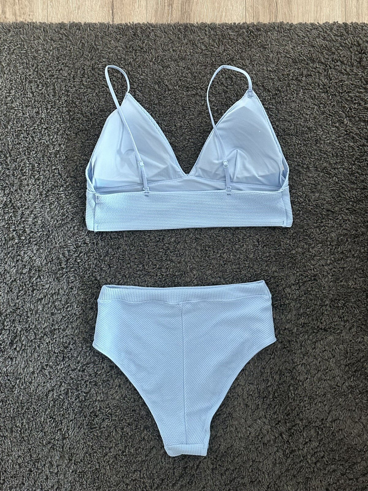 blauer Bikini Von H&M High Waist Gr.38&46 eBay