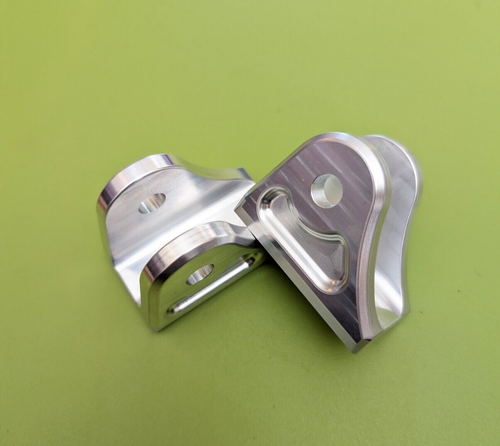 Honda Kawasaki Suzuki Yamaha Twin Shock Mounts Aluminium Weld On. Must Read. - Picture 4 of 11