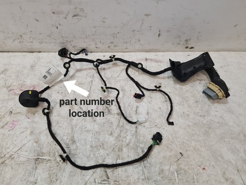 DOOR HARNESS REAR LEFT JEEP COMPASS MULTIAIR II S 2017-ON 00534908570 68481703AA - Picture 2 of 24