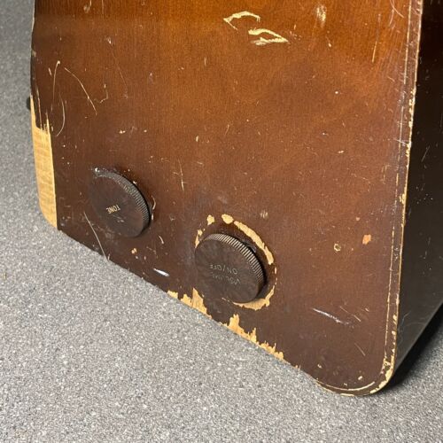 His Masters Voice Marconi Valve Tube Radio 1122 Wireless Broadcast Receiver Prop - Picture 17 of 23