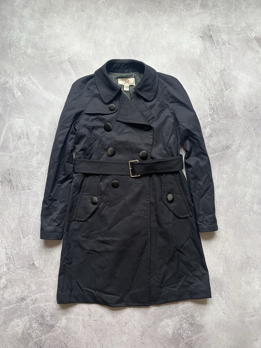 AD2003 comme des garçon denim trench / M Comme des Garcons CDG x H&M Trench Coat Women's Size: XS | eBay