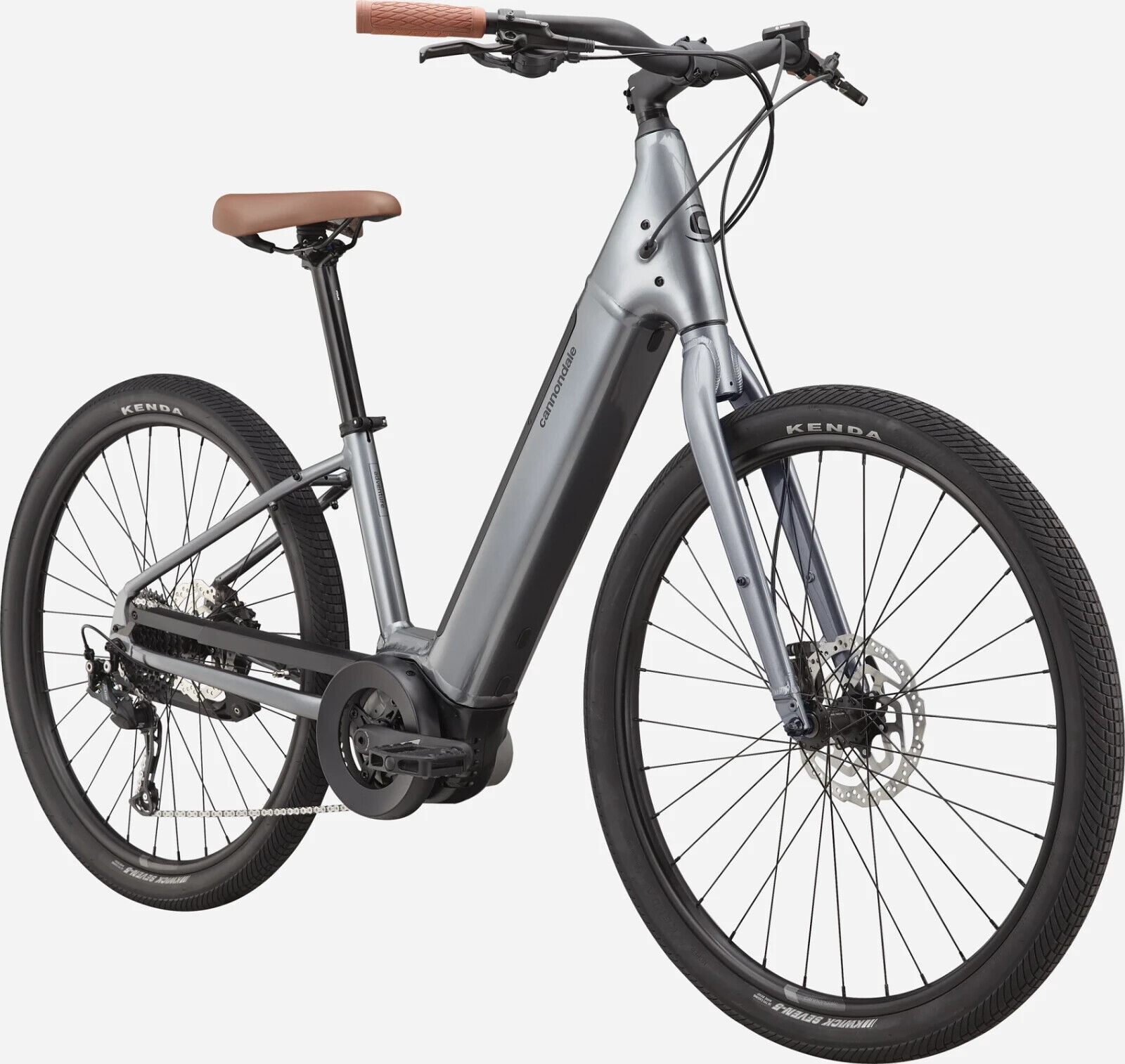 CANNONDALE 2023 ADVENTURE NEO 4 E-URBAN BIKE, GREY, LARGE