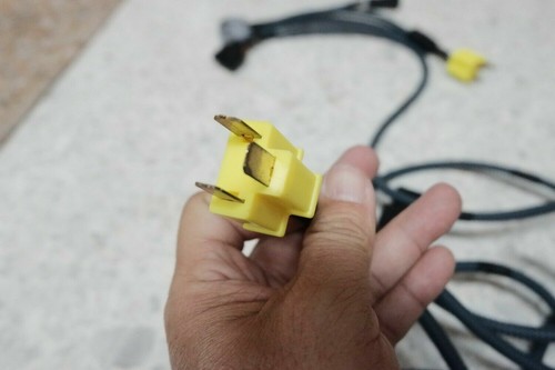 PAIR HARNESSES WIRING FOR HILUX REVO 2.4 2.7 UPGRADE HEAD LIGHT TO LED PROJECTOR - Foto 12 di 12