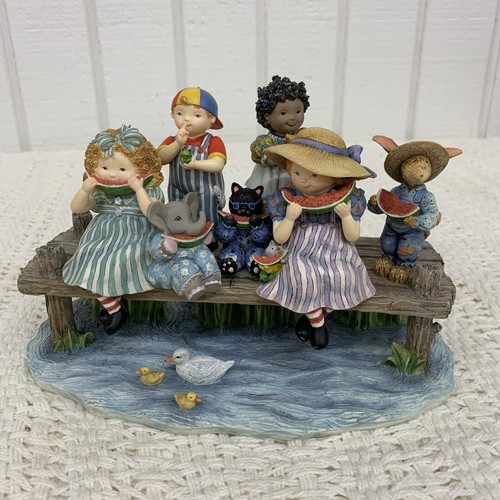 Special Friends Sherri Buck Baldwin 1998 Lang Wise Wassermelone Kinder mit Box - Bild 1 von 11